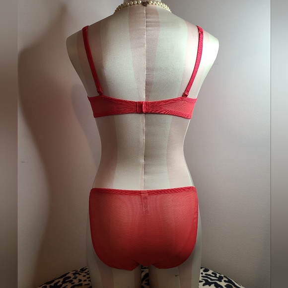 New Vintage Victoria's Secret Crazy Daisy Bra/ Panty Set 34C/sm 🌸 - Picture 6 of 11